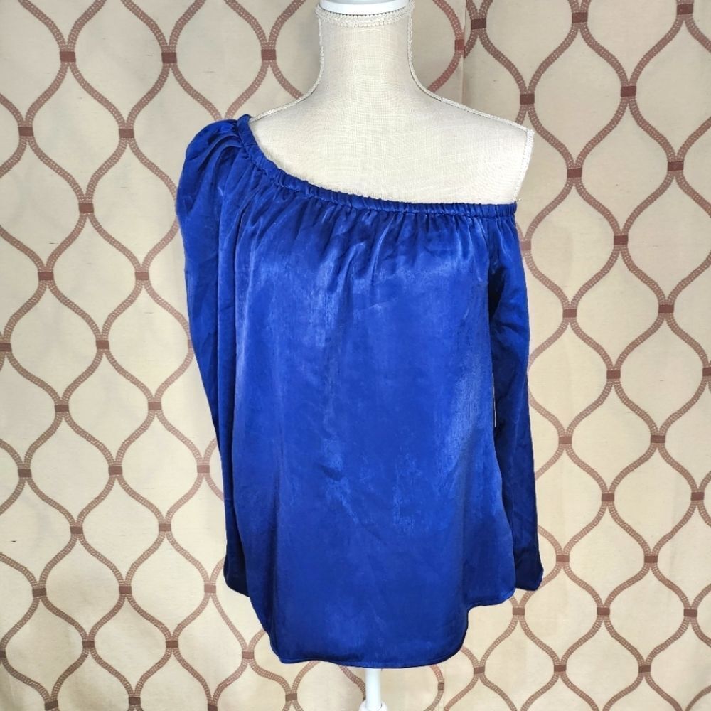 Vince Camuto Off the Shoulder Long Sleeve Blouse Women's Size Small